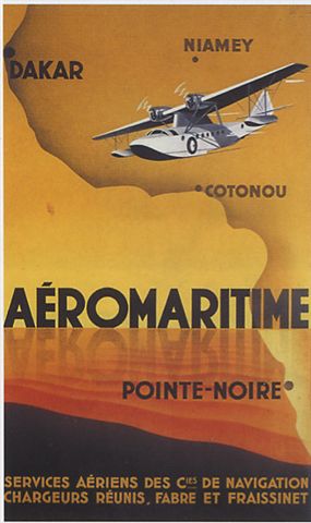 Affiche aéromaritime
