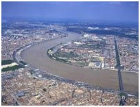 Bordeaux vue aerienne